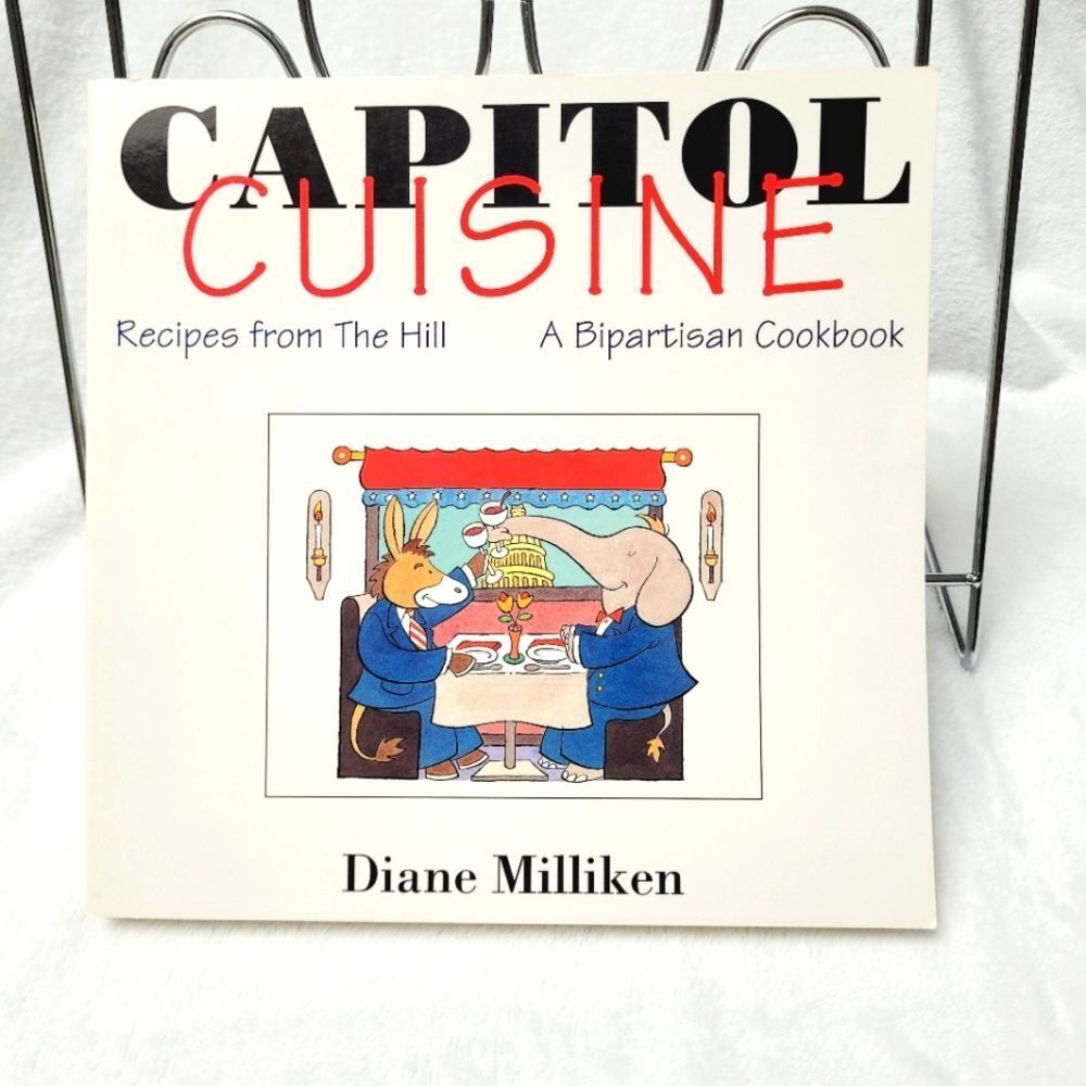 VTNG Capitol Cuisine Bipartisan Cookbook Recipes From The Hill 1996 Softcover